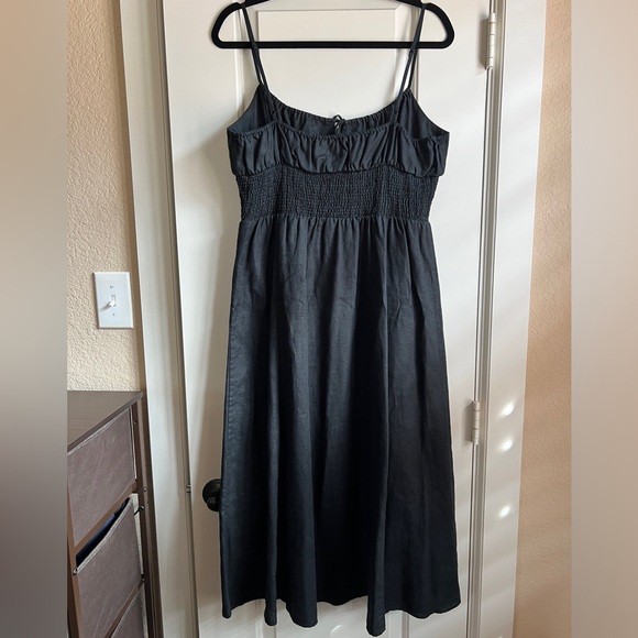 Aritzia Wilfred Midi Linen Dress - Picture 5 of 7